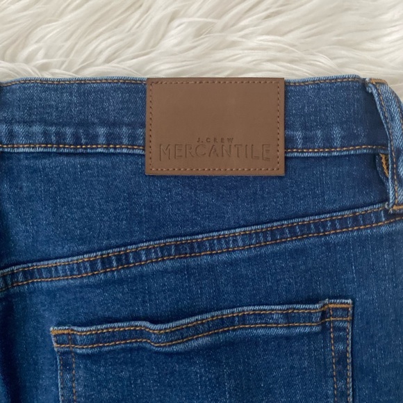 {J. Crew Mercantile} Floral Embroidered Denim Skirt - Women's 6 - Picture 9 of 9